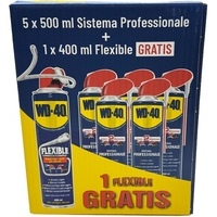 BOX WD-40 5x500 ML CLASSIC + 1x400 ML FLEX
